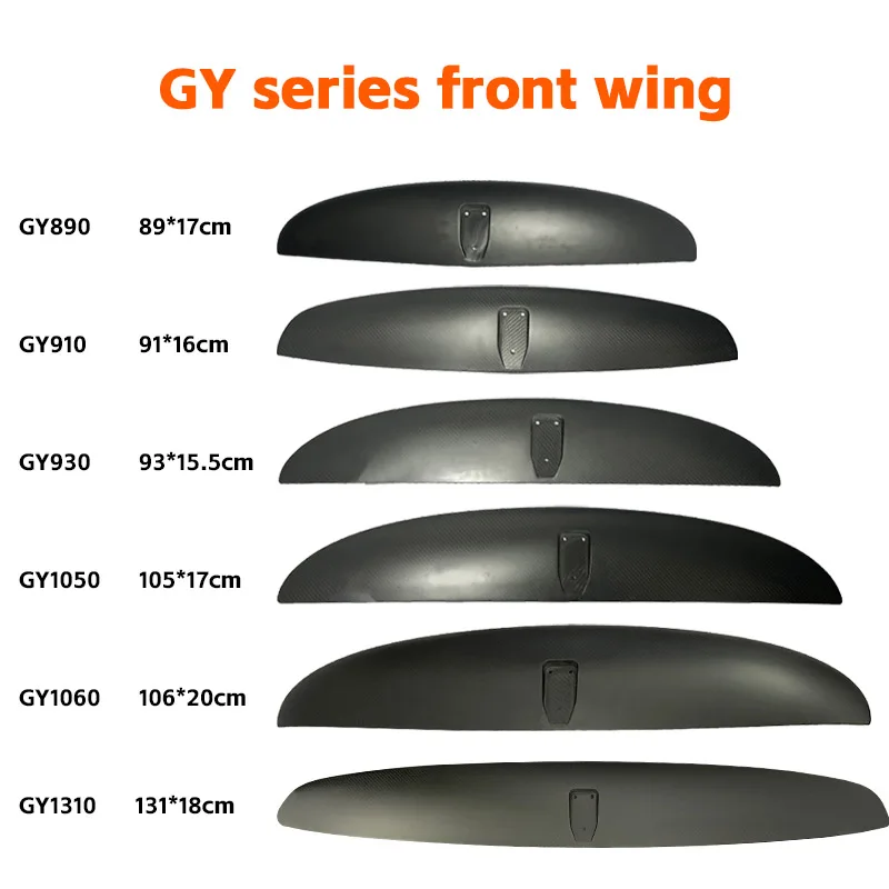 Water Sports GY Series Carbon Fiber Front Wing Blade Hydrofoil EFoil Surfing Multiple Sizes Accessories for Sale ice skate blade covers sports blade cover wear resistant ice skate guards hockey skates adjustable protective