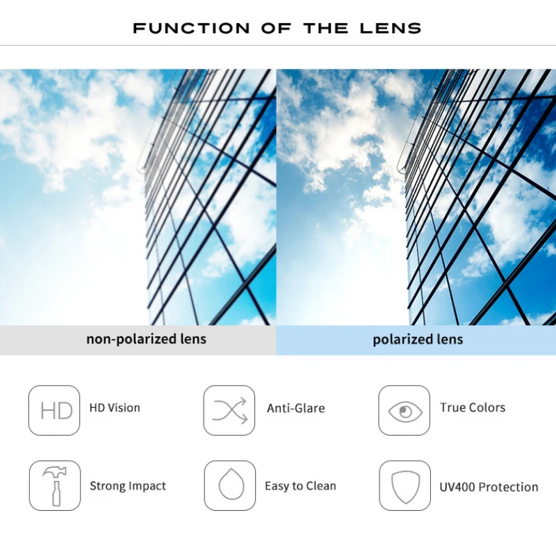 JSJM-Lunettes de soleil polarisées pour hommes, lunettes de cyclisme, lunettes de pêche, sports de plein air, protection UV400, lunettes de soleil pour hommes, nouvelle mode, 2022