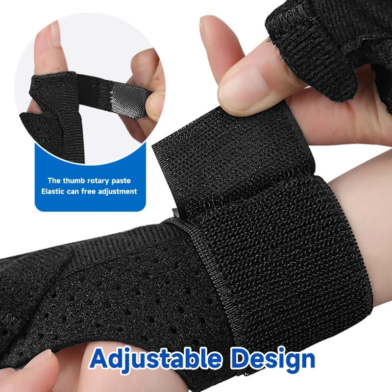 

Thumb Splints with Wrist Brace, Thumb Support Brace for Wrist Hand Thumb Stabilizer Fits Both Right Left Hand for Adults NEW