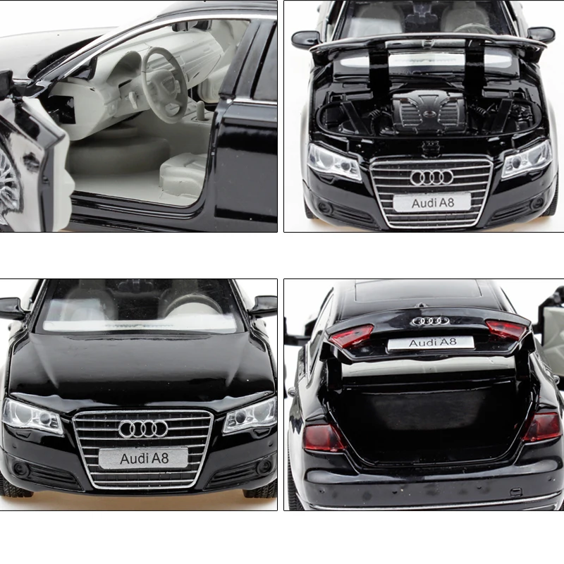 1:32 AUDI A8 Luxury Car Alloy Car Model Diecasts Toy