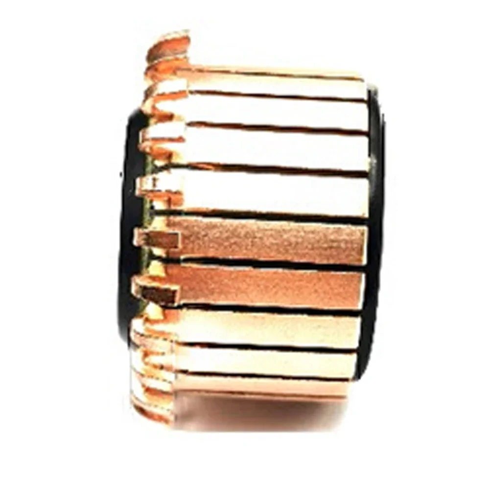 DC Motor Commutator 1Pc 28.5 X 12 X 18(21) Mm 24P Teeth Copper Hook Type Electrical Motor Commutator Electrical Equipment Supplies