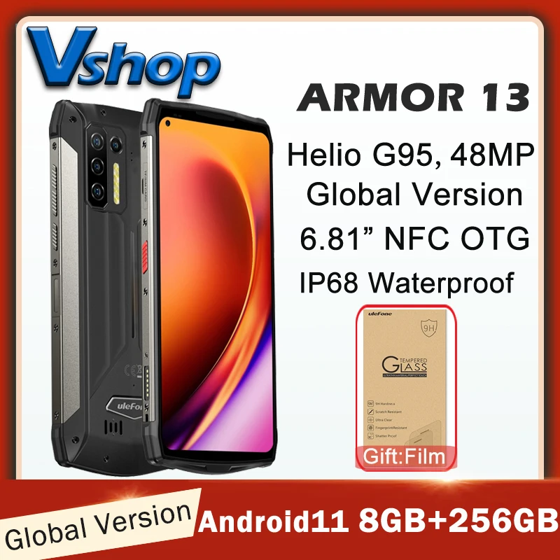 タフネススマホ　uleFone power armor 13 Ulefone Power Armor 13, The World's Largest Battery Rugged