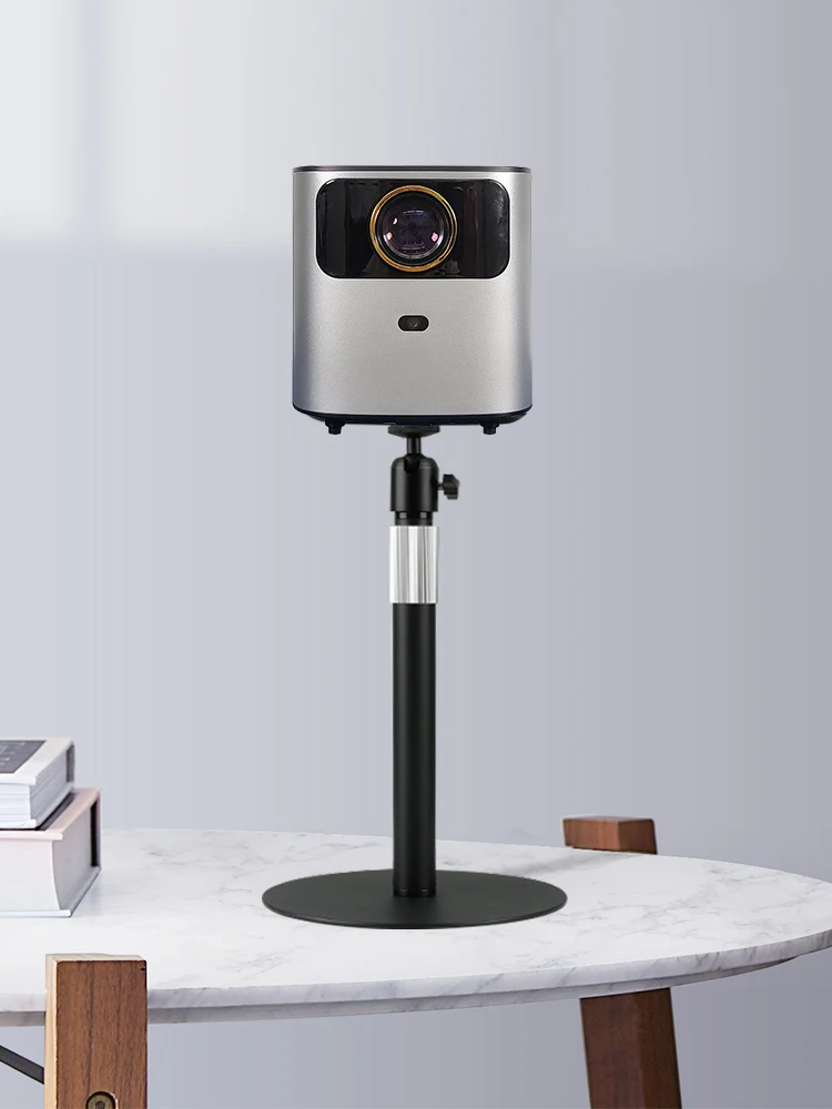 PANDA 범용 ZY-556 프로젝터 스탠드, 다각도 및 높이 조절식 금속 브래킷, 큰 내하중, 빠른 설치