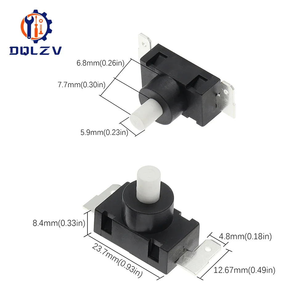 KAN-J4 Power Button Switch YT-2513-F Vacuum Cleaner Switch Accessories NOVA Cleaner Switch images - 6