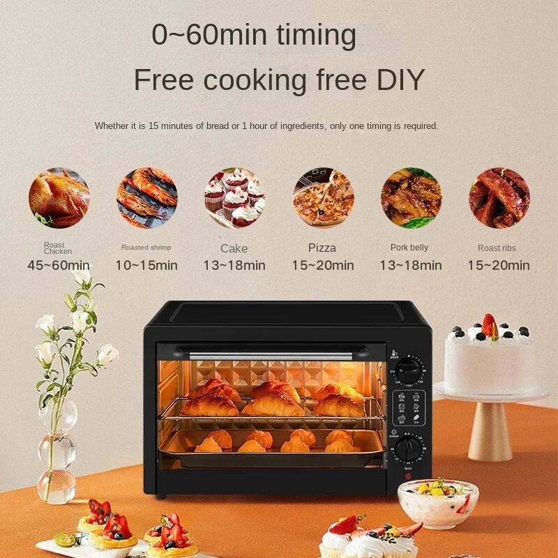 Electric oven with top and bottom heat online