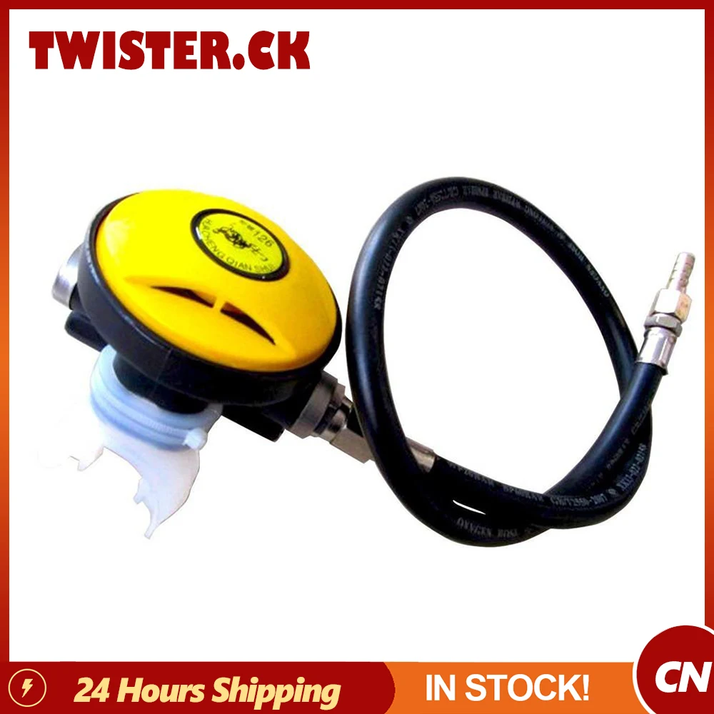 Diving Breathing Regulator Secondary Pressure Reducer Respirator Underwater Dive Mouth Bite Scuba Regulators Diving Respirator gas pressure reducing valve 627 series direct operated digital pressure regulators voltage regulator