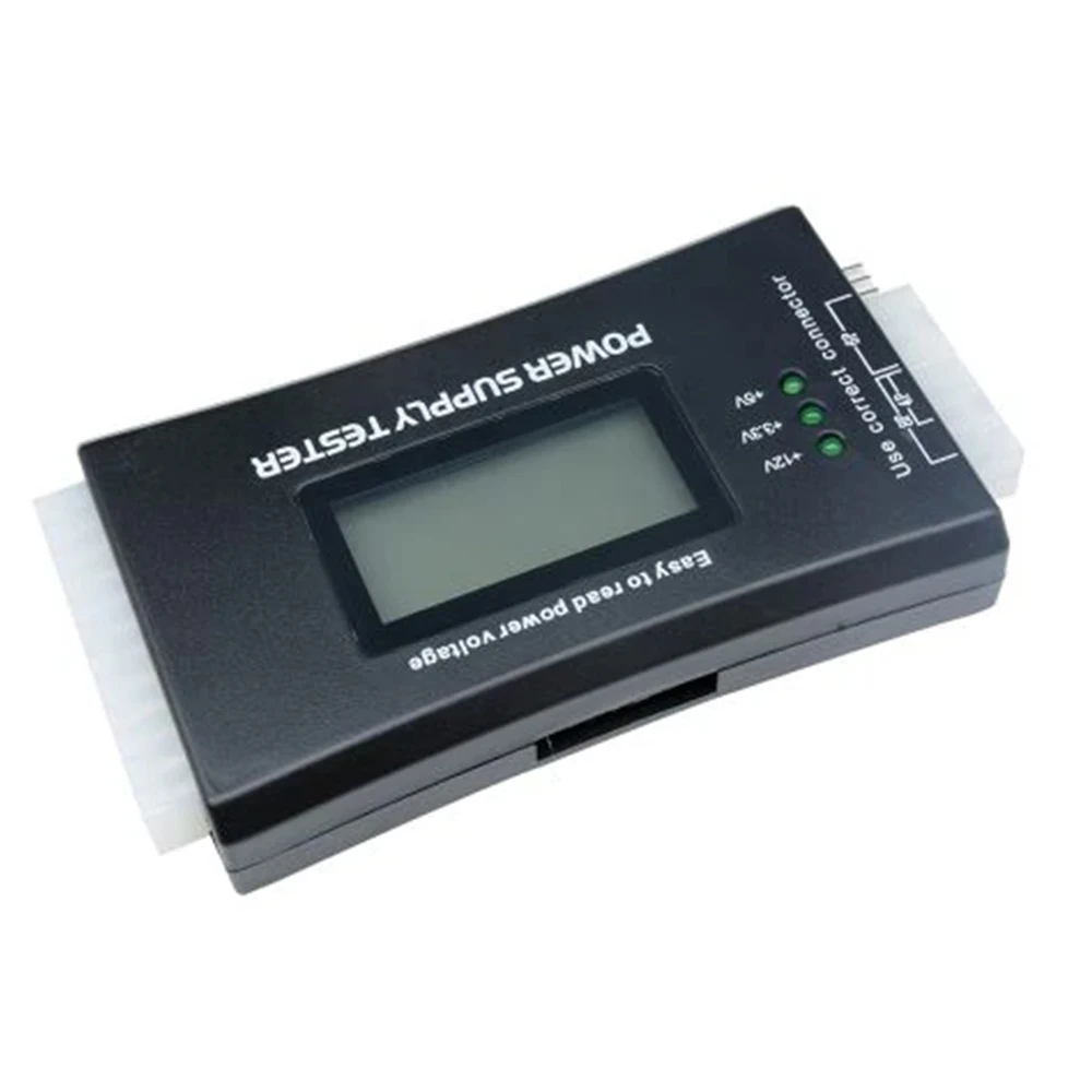 Power Supply Tester 20/24 Pin Digital LCD Monitor PC Computer Atx Source