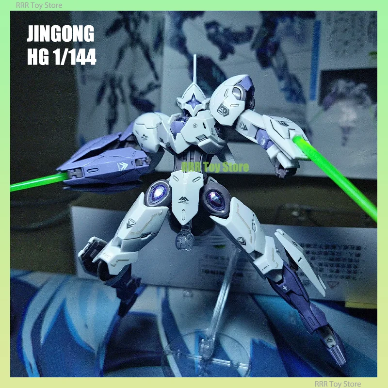Модель JINGGONG HG 1/144 в сборе, набор из коллекции Michaelis, фигурки роботов, пластиковый режим, хобби, кукла, искусственные подарки