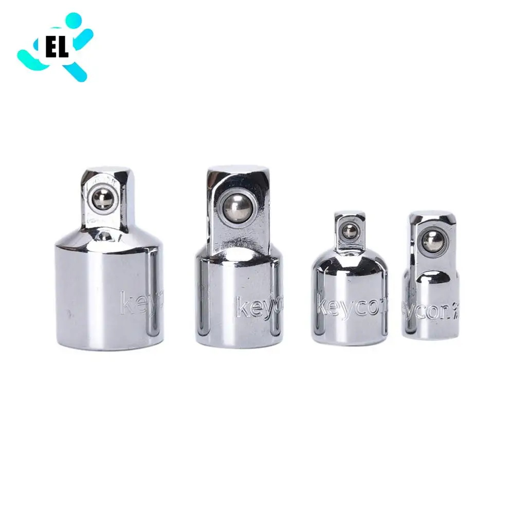 

4 PCS Drive Socket Adapter Converter Reducer Air Impact Craftsman Socket Wrench Adapter Outdoor Tools Set 1/4 3/8 1/2