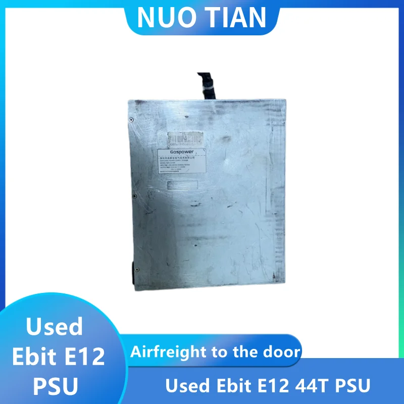 Usato Bitcoin Miner Ebit E12 44T Alimentatore Psu Parte