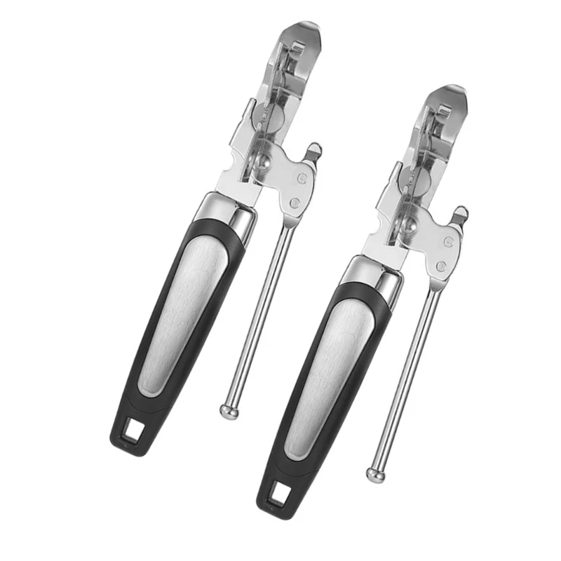 2pcs 캔따개 주방 도구 병 뚜껑 따개를 여는 데 필요한 다기능 도구