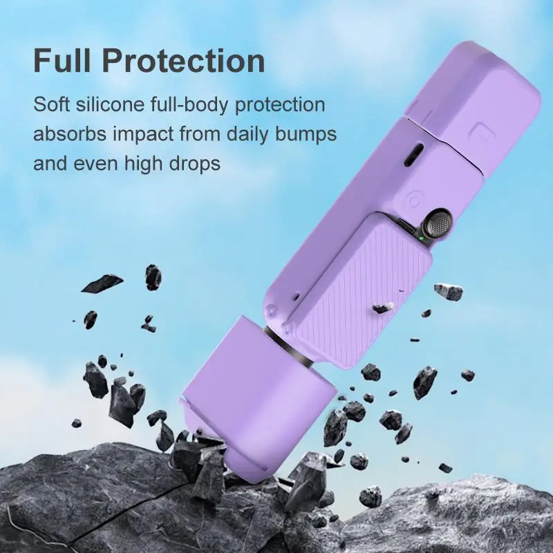 Silicone Protective Case with Lens Head Protector