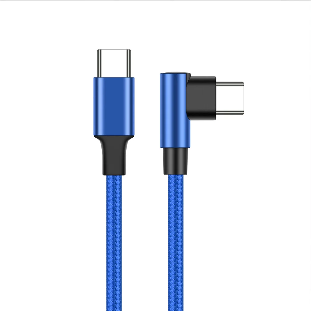 ตัวเลือกสินค้า สายชาร์จ USB-C แบบหัวงอ 90 องศา ชาร์จเร็ว 60W