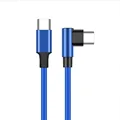 Single elbow Blue