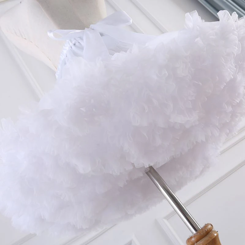 Lolita Ball Gown Cosplay Petticoat Underskirt Short Dress Petticoat Lolita Cosplay Sweet Soft Short Dress