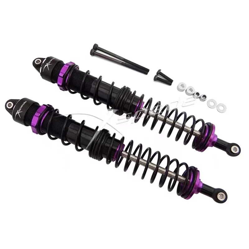 

A pair of Xspede HPI Savage Flux large F 1/8 tyrant reinforced all metal double spring shock absorbers