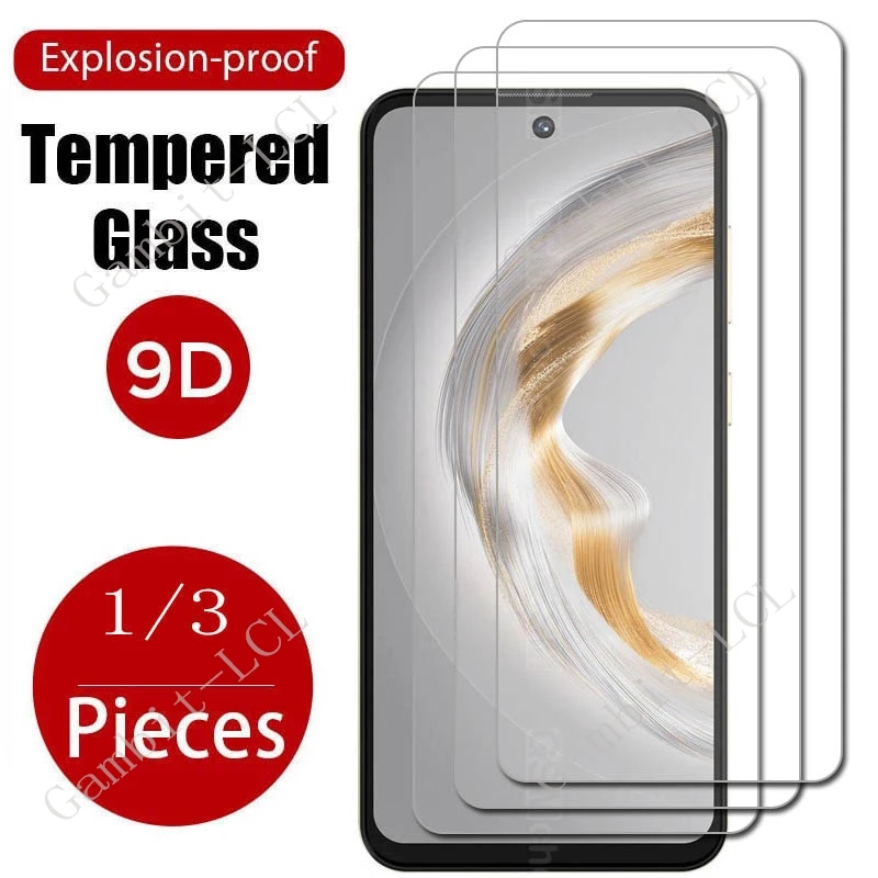 Premium 9H HD Tempered Glass Screen Protector - 1-3 Pack