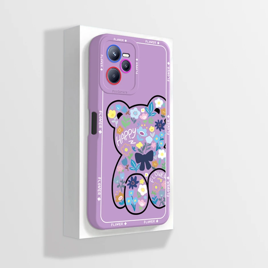Cute Cartoon Silicone Soft Back Cover Case