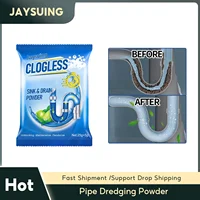 Pipe Dredging Powder Kitchen Water Piping Drain Cleaner Stubborn Dirt Remover Toilet Sewer Closes Tool Home Clogging Drain Tools 2