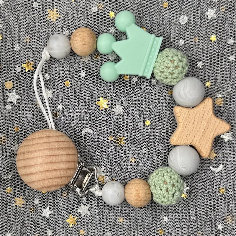 Custom pacifier clip