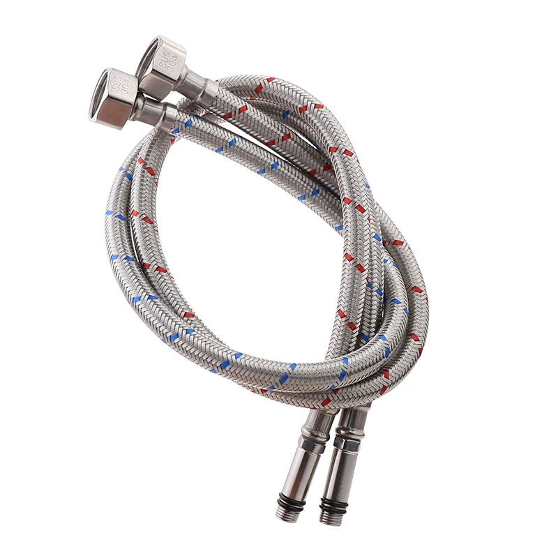 Hose 60/150/200cm Silicone Hose Kitchen Hot and Cold Water Faucet Hose  Basin Faucet Hose Toilet Inlet Hose Bathroom Rubber Tube - AliExpress