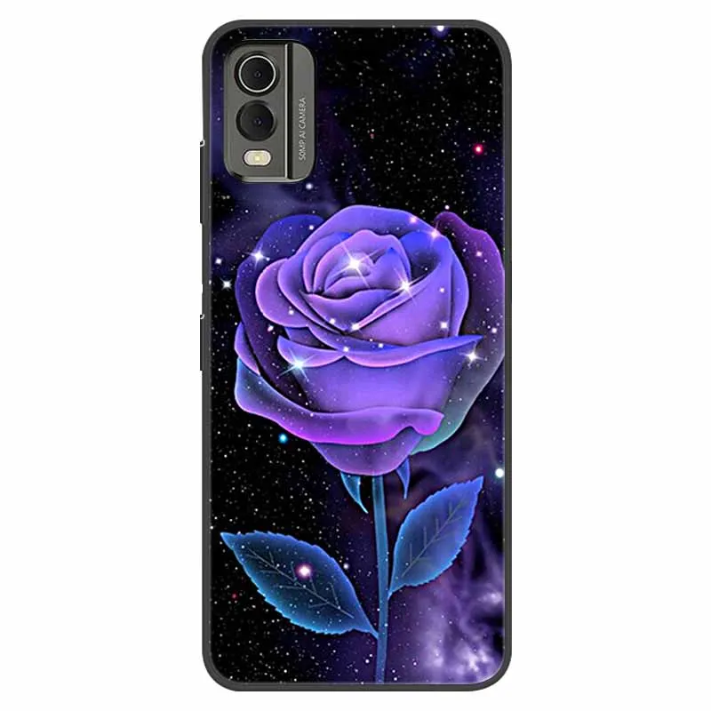 Shockproof Soft Silicone TPU Back Cover with Cute Cartoon Design