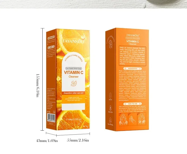 Brightening Vitamin C Foam Cleanser 100g