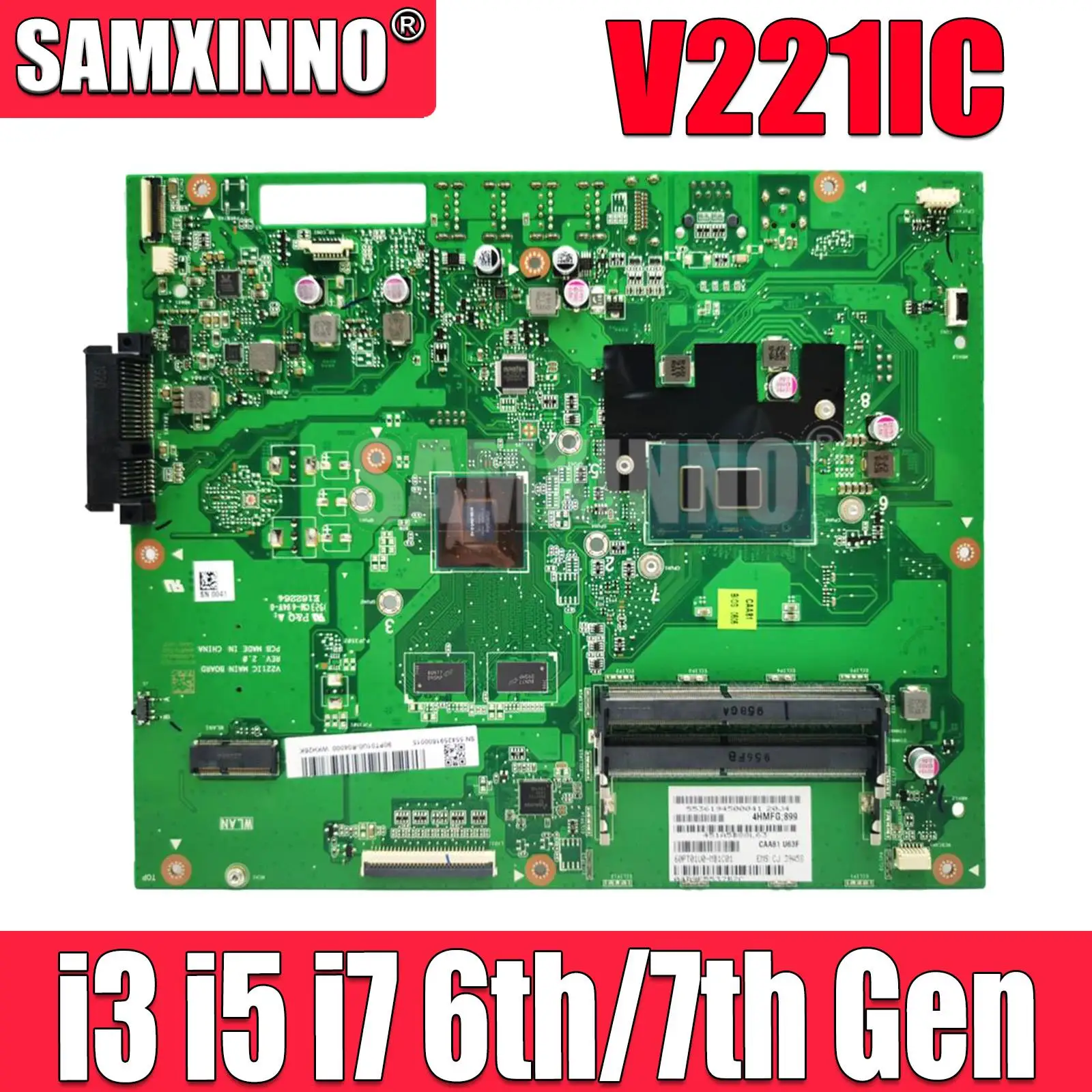 

Ноутбук V221IC Материнская плата ASUS Vivo AiO V221ID V221 V221ICUK, материнская плата ноутбука с i3 i5 i7 930MX, тест основной платы ОК