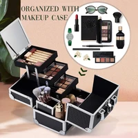Multifunctional Lightweight Makeup Square Box, Versatile Professional Makeup Artist Tool Case 2