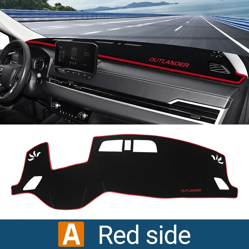 thumbnail image 1 of Cubierta de salpicadero de coche, alfombrilla antideslizante para Mitsubishi Outlander 4 PHEV 2021, 2022, 2023, 2024, accesorios de almohadilla, 1 of 5