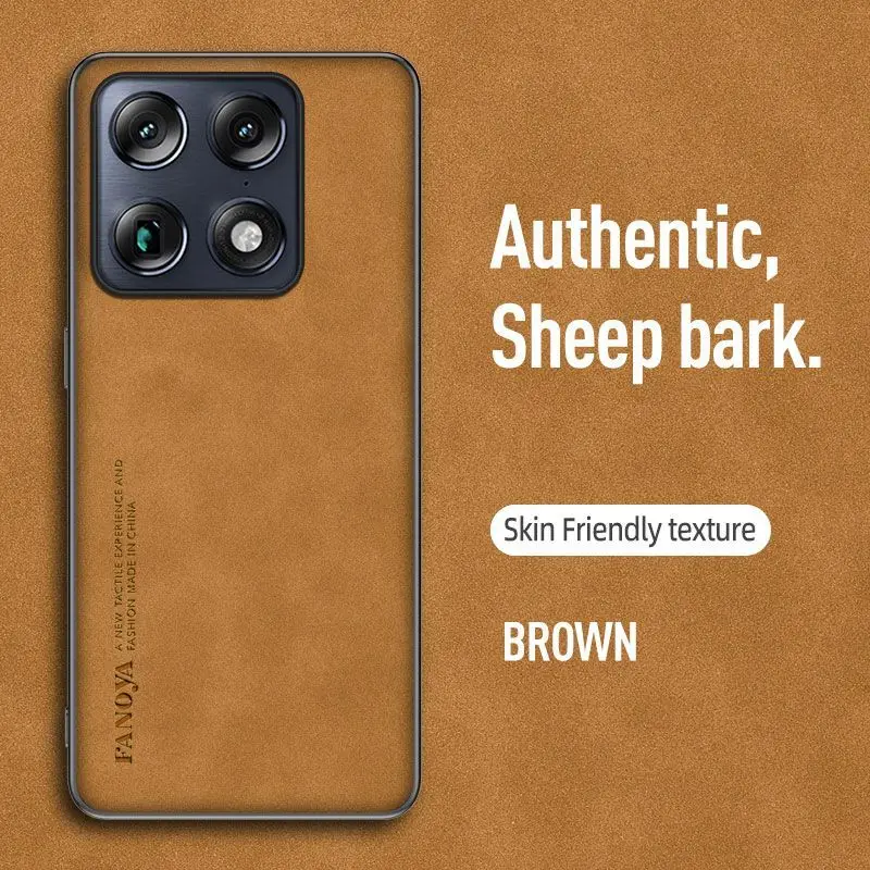 Luxury Sheepskin PU Leather Shockproof Camera Protector Case