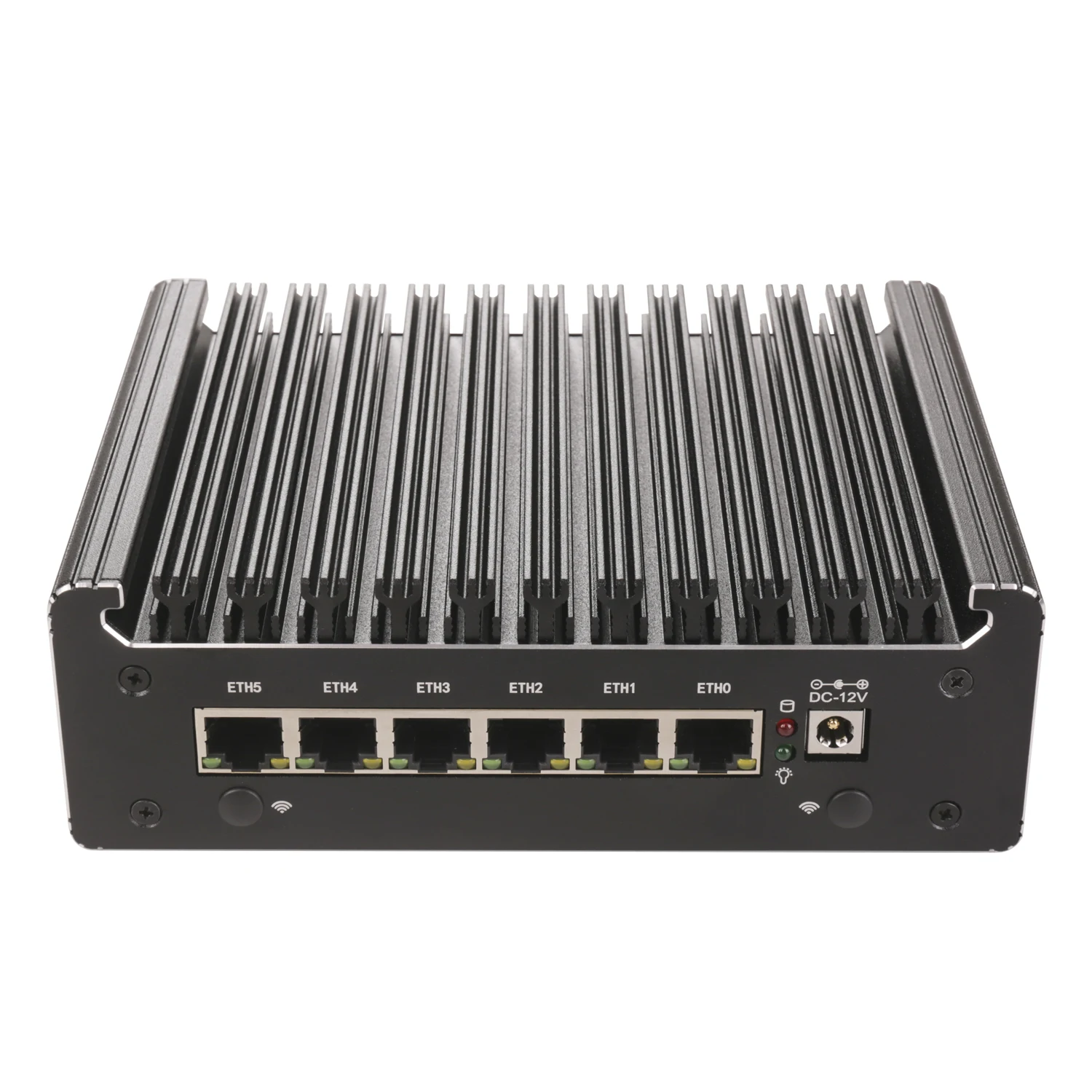 Topton Intel Pentium 8505/7505 Fanless Mini PC, 6x 2.5GbE LAN