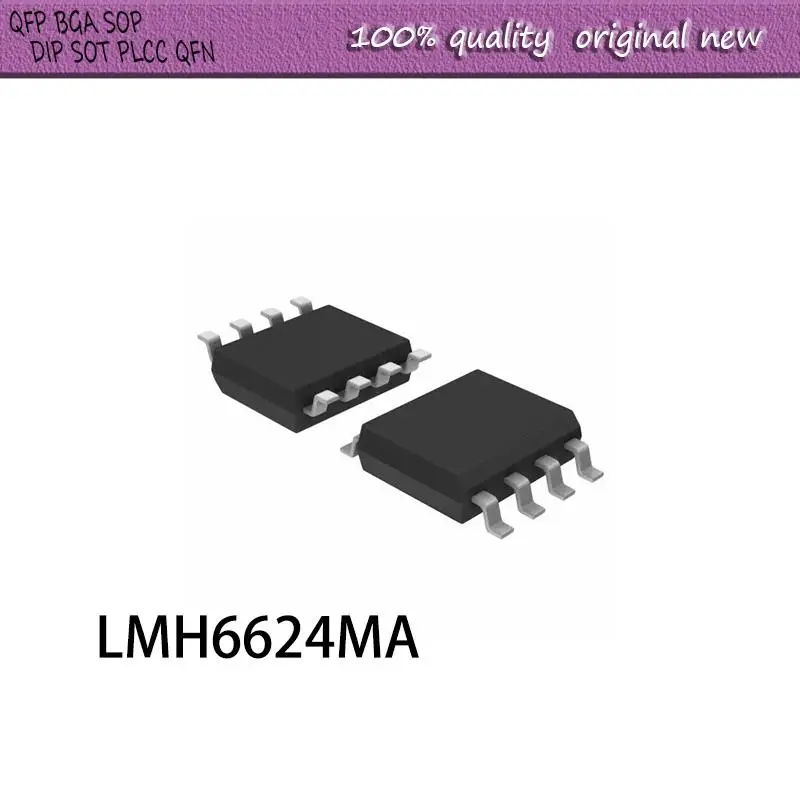 

NEW 1PCS/LOT LMH6624MA LMH6624 SOP-8