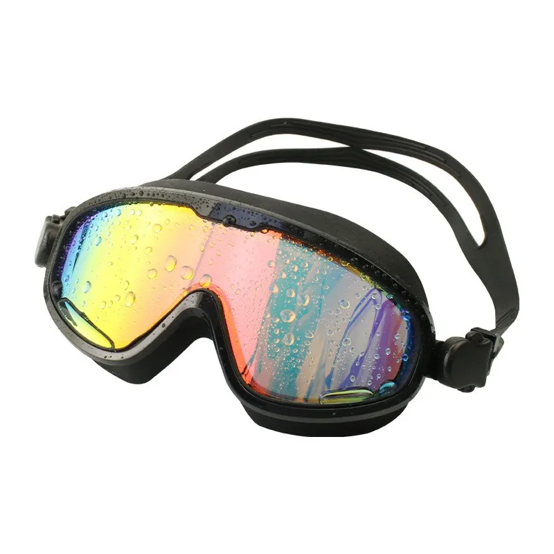

Swimming Goggles for Men Women Pool Water Sport Waterproof Swim Eyewear with Earplugs Anti-fog Adult Outdoor Diving Glasses