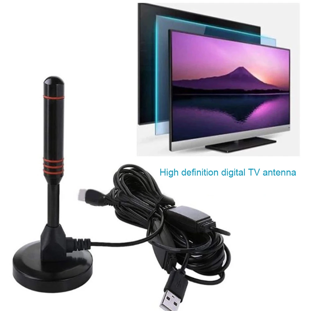 Portable TV Antenna Quick Response Indoor Outdoor Digital HD Aerial