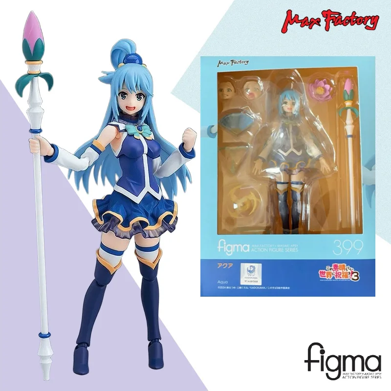 Original box Maxfactory Figma 399 Aqua Figure Finished Model
