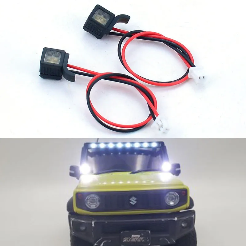 Kyosho Led Refit Dedicato A-Pillar Spotlight Lamp Per 1/24 Rc Crawler Car Kyosho Miniz 4X4 Jimny Accessori Per Auto