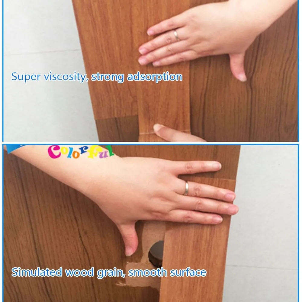 Wood Grain Self-Adhesive Skirting & Floor Decor Tape