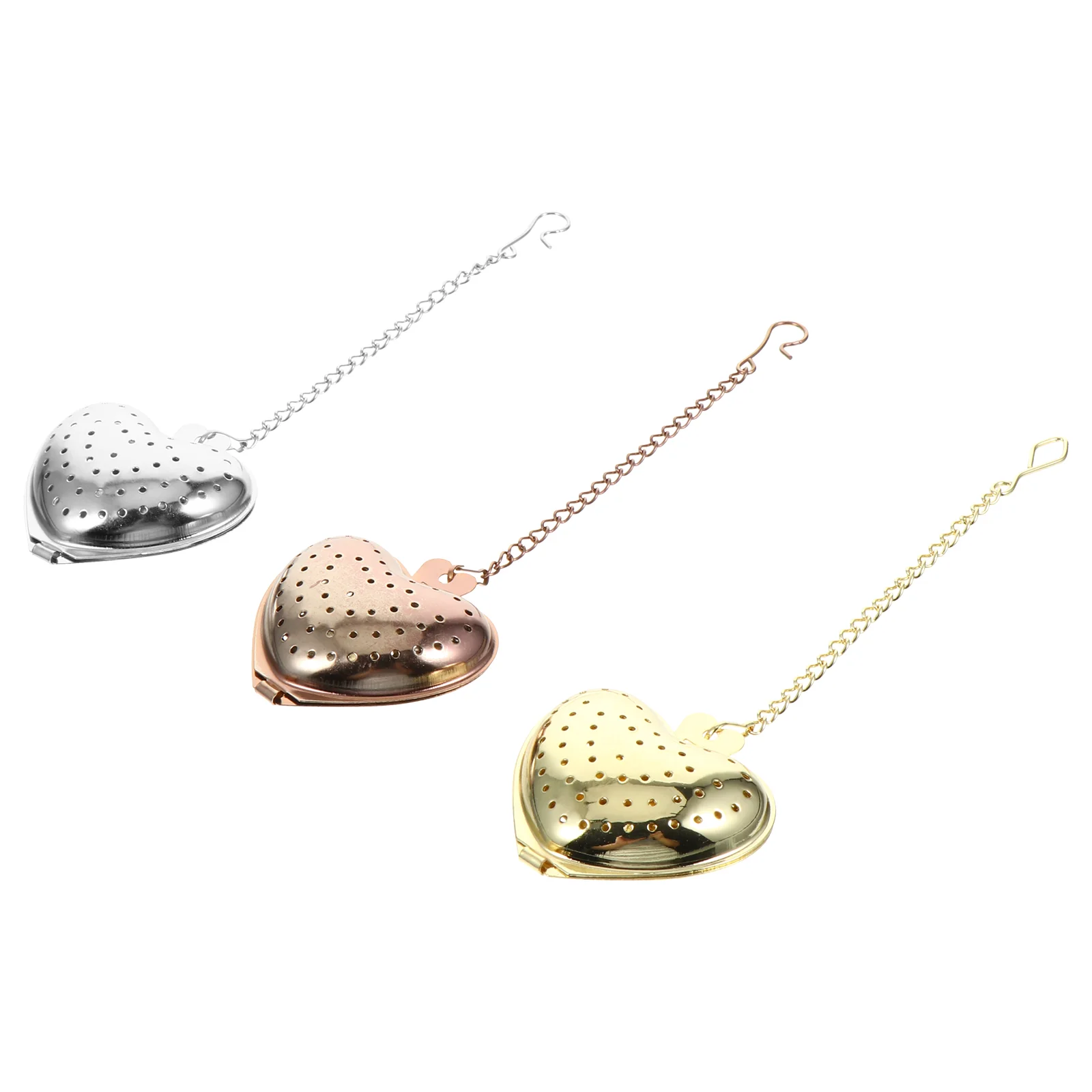 

3pcs Creative Tea Infusers Stainless Steel Tea Filters Tea Filtering Accessories