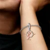 Fit Original Pan Charms Bracelet 925 Silver Never Give up Your Dreams Gymnast Bead For Making Teacher Gymnastics Team Berloque 5