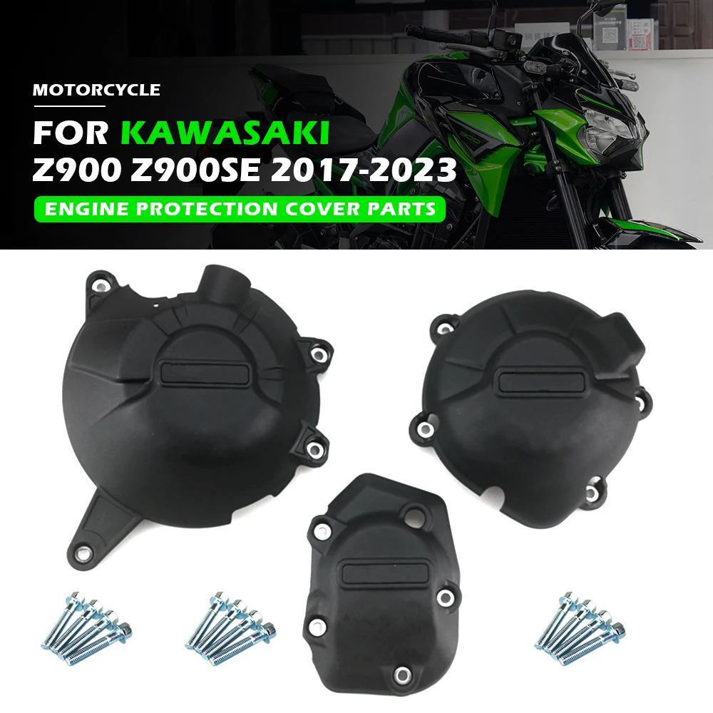 

For KAWASAKI Z900 2017-2023 Z900SE 2022-2023 Engine Covers Protectors Motorcycles Engine cover Protection case