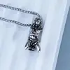 Suffering Goddess Necklace Bound Suffering Statement Necklace Religious Jewelry Retro Goddess Amulet Pendant Necklace Symbol 3