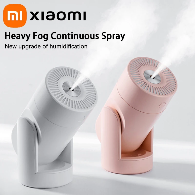 

Xiaomi New Air Humidifier 200ml Aroma Diffuser USB Rechargeable Ultrasonic Cool Mist Maker Fogger for Home Office Air Humidifier