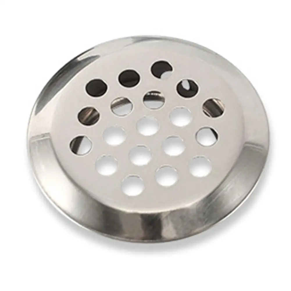 20pcs Air Vent Holes Stainless Steel 35mm Round Ventilation Grille Insect Barrier Wardrobe Ventilation Grille For Cabinets