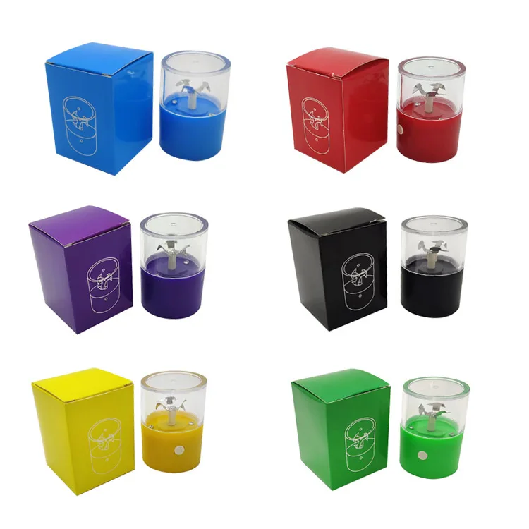 Multifunction Electric Herb Grinder Tobacco Crusher USB Charging Coffee