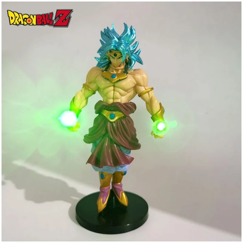 Anime Dragon Ball Z Broly Figuren Led Nacht Lichter Spielzeug Broli Lampe Birne Collector Action Figma Spielzeug Modell Broly Pu