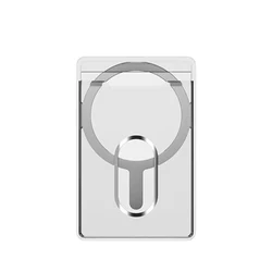 Clear Magnetic Card Holder Wallet with Portable Slot (Card Case)