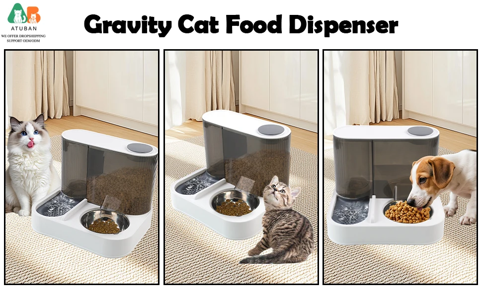 small dog food dispenser