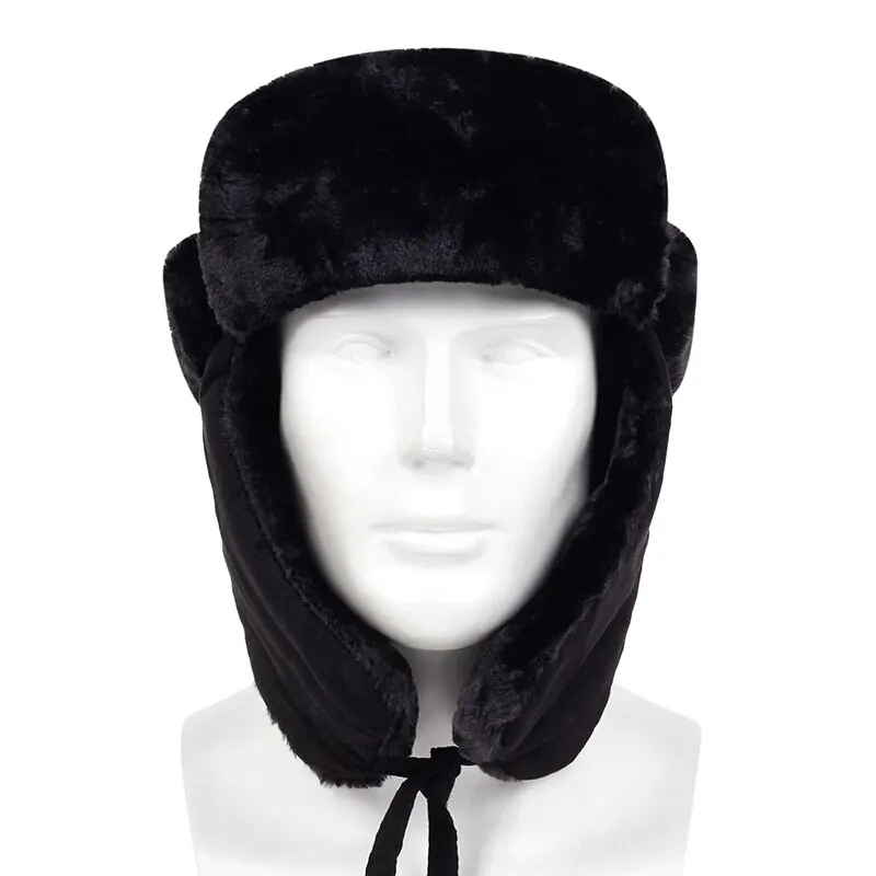 Unisex Winter Hat Russian Earflap Hat Keep Warm Ski Men Women Bomber Hats for Outdoor Riding and Snow Activities winter hat,earflap hat