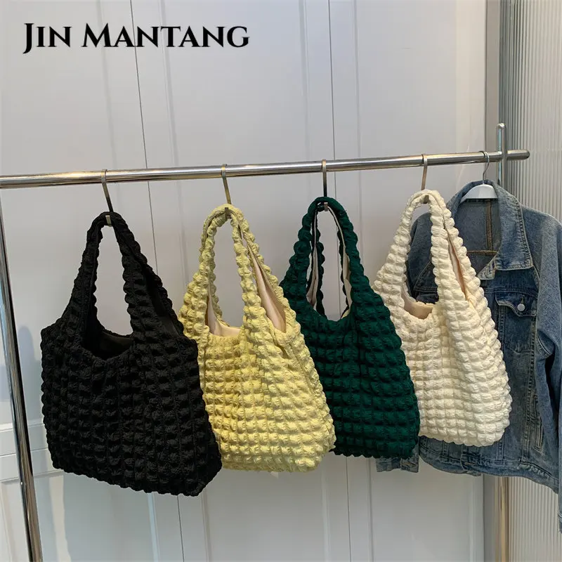 Jin Mantang Nylon Large Hobo Bags for Women Trend Winter Fashion High  Capacity Tote Bag Female Shopper Shopping Handbags - AliExpress